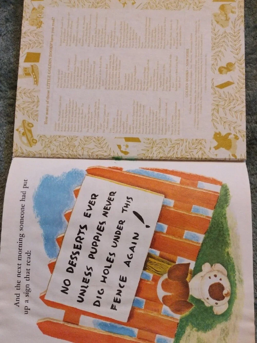 Little Golden Book gustaf all written